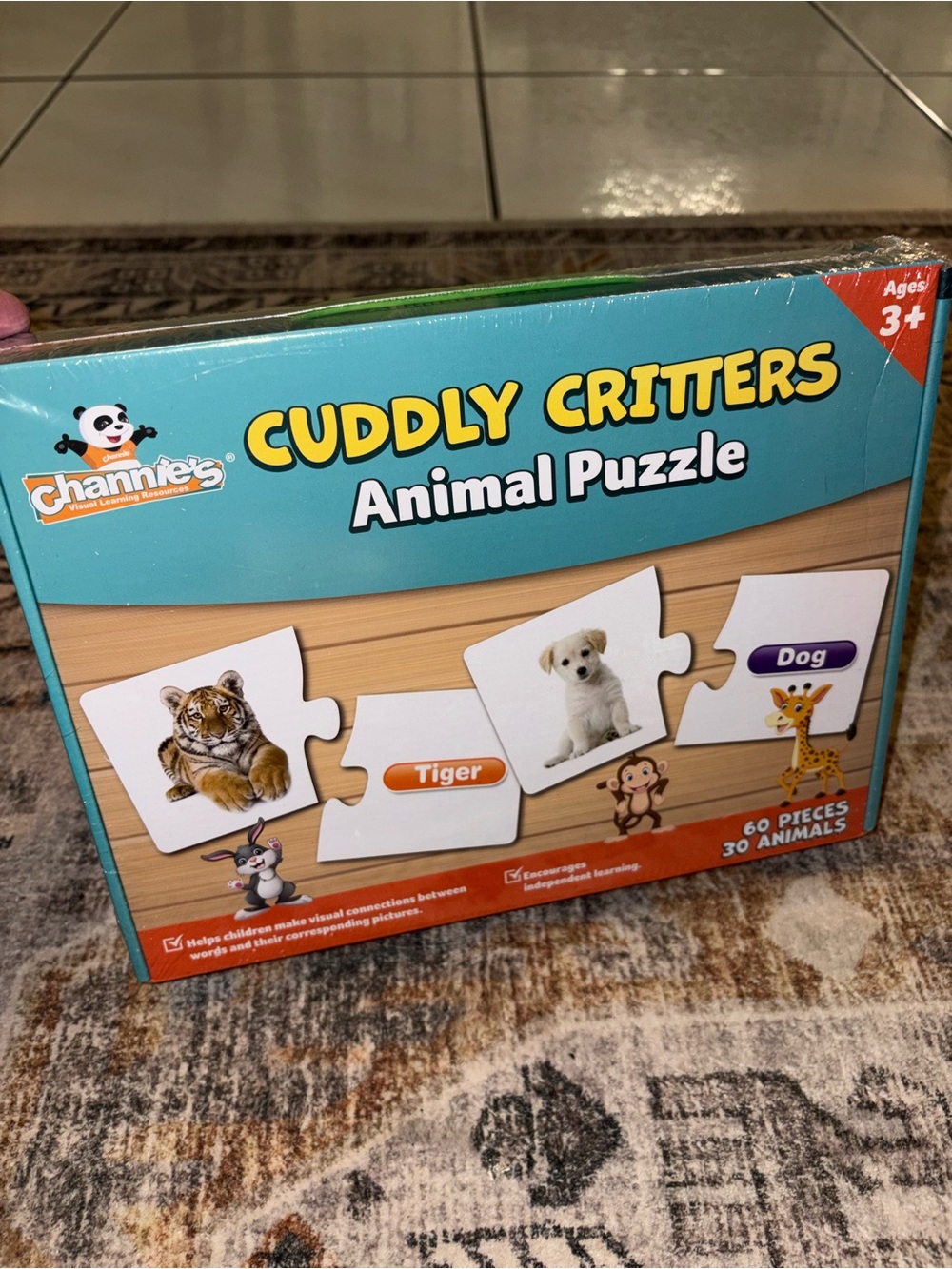 NEW* Cuddly Critters Animal Puzzle 3+